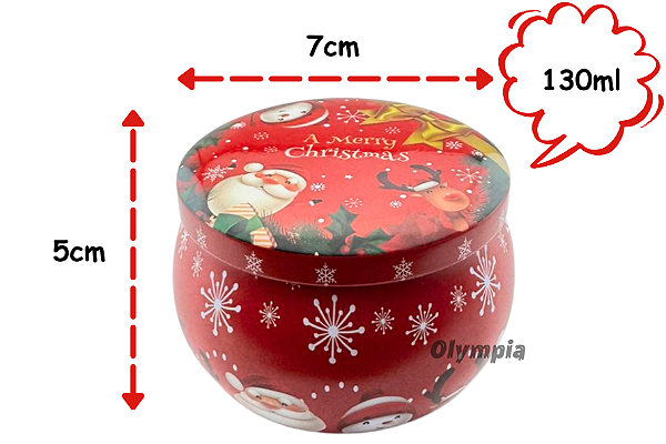 Lata Christmas Red 130ml