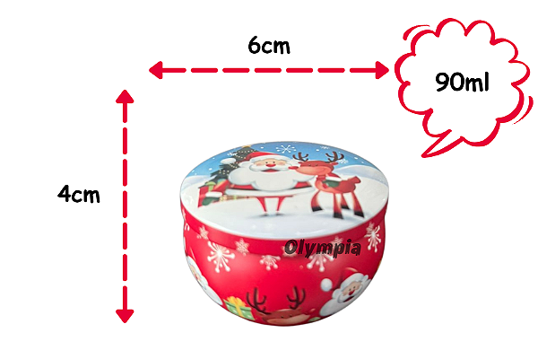 Lata Papai Noel 90ml