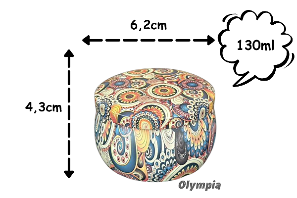 Lata Mosaico Spira 130ml