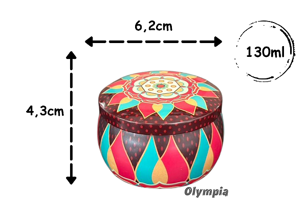 Lata Mandala Soleil 130ml