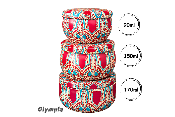 Coleção 3 Latas RubiCéu