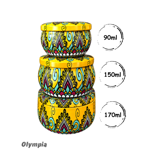 Coleção 3 Latas Liora