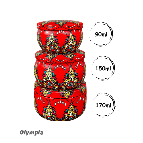 Coleção 3 Latas Amaya