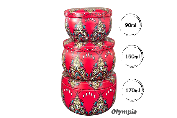 Coleção 3 Latas Amaya