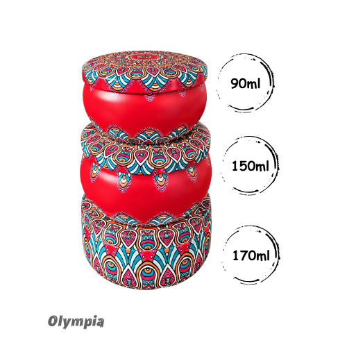 Coleção 3 Latas Manígnea
