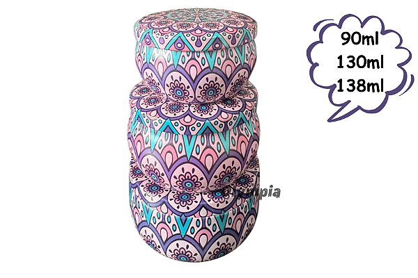 Kit 3 Latas Púrpures