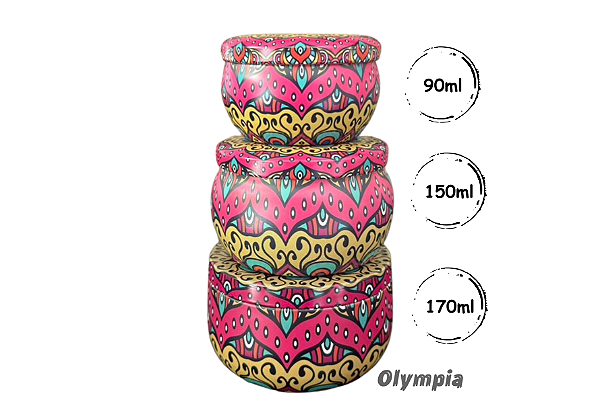 Coleção 3 Latas TerraRosa