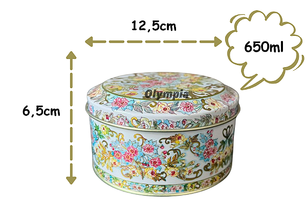 Lata Encanto Redonda