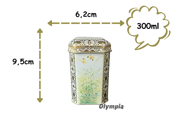 Lata Rendas Natureza