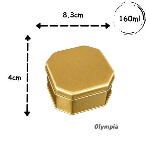 Lata Ouro Fosco 160ml Meister