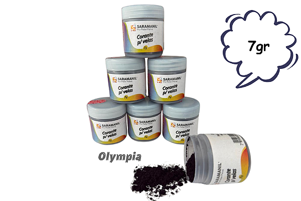 Corante em pó Azul para velas 7grs