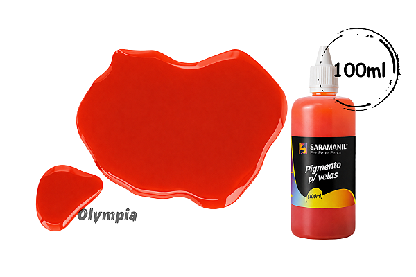 Pigmento Líquido Laranja para velas 100ml