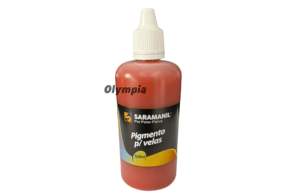 Pigmento Líquido Laranja para velas 100ml