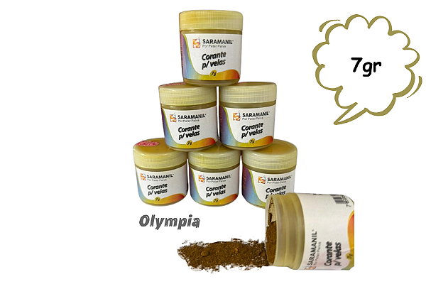 Corante em pó Verde para velas 7grs