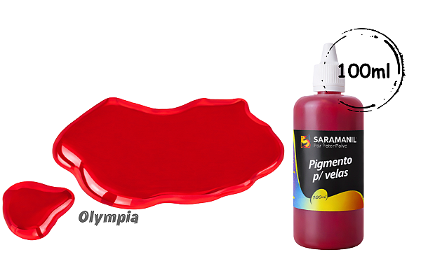 Pigmento Líquido Vermelho para velas 100ml