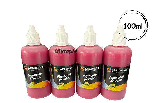 Pigmento Líquido Vermelho para velas 100ml