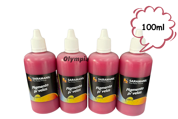 Pigmento Líquido Vermelho para velas 100ml