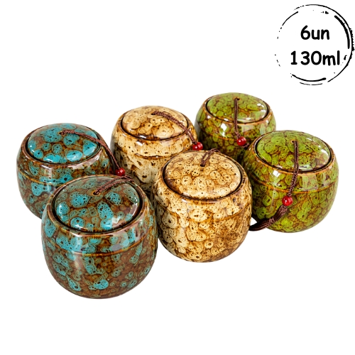 6un Cerâmica Chinesa 130ml