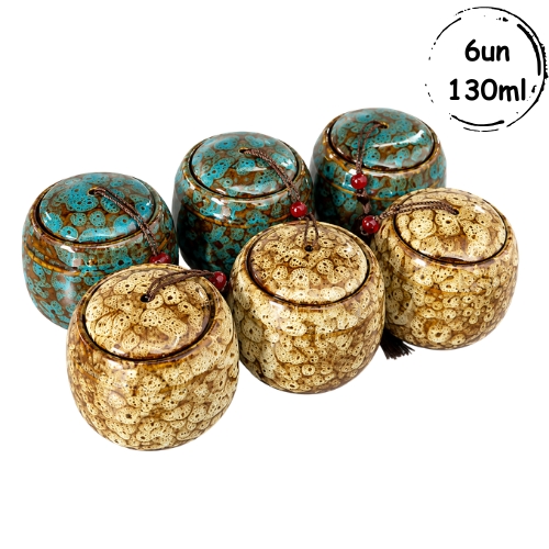 6un Cerâmica Chinesa 130ml