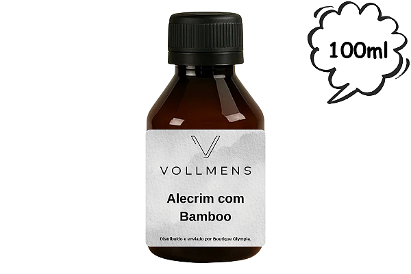 Essência Alecrim c/ Bamboo Vollmens 100ml