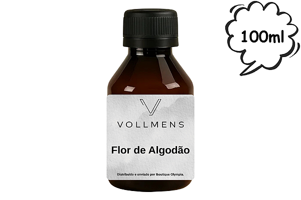 Essência Flor de Algodão Vollmens 100ml