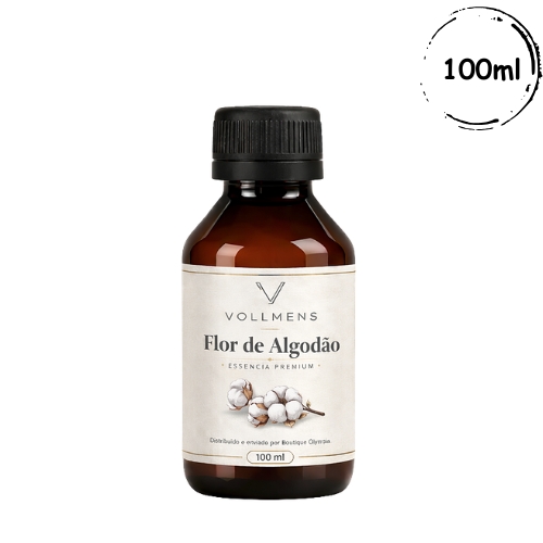 Essência Flor de Algodão Vollmens 100ml