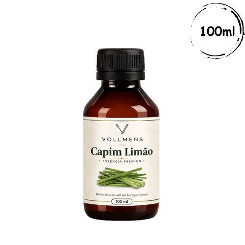 Essência Capim Limão Vollmens 100ml