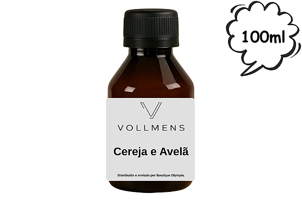 Essência Cereja e Avelã Vollmens 100ml