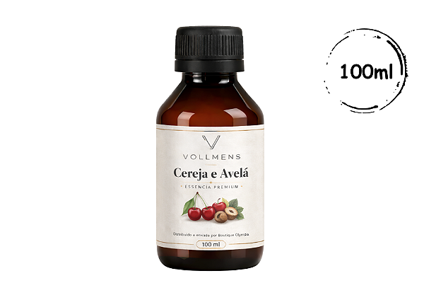 Essência Cereja e Avelã Vollmens 100ml