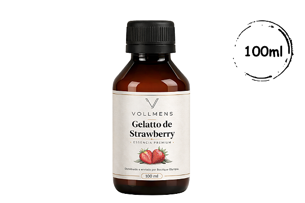 Essência Gelatto de Stramberry Vollmens 100ml