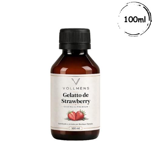 Essência Gelatto de Stramberry Vollmens 100ml