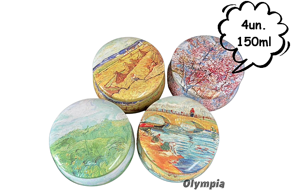 Kit 4 Latas Metalizadas 150ml