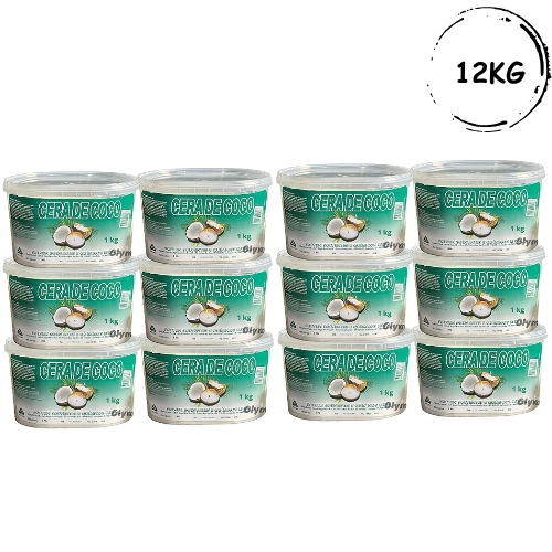Cx Fechada Cera de Coco Solven 12kg