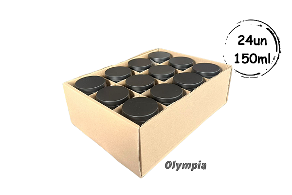 24un Latas Lisas Black 150ml