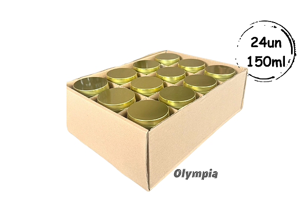 24un Latas Lisas Gold 150ml