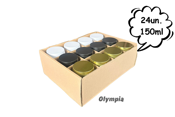 24un Latas Lisas Variadas 150ml