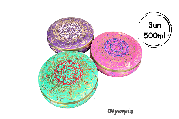 Kit 3 Latas Filigrana 500ml