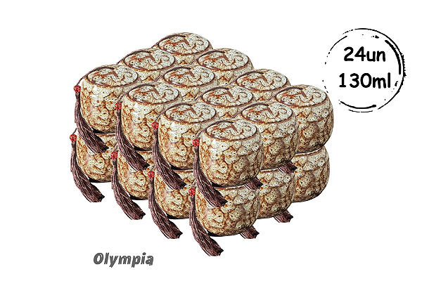 24un Cerâmica Chinesa Branco 130ml