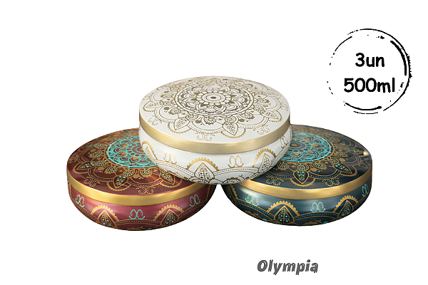 Kit 3 Latas Filigrana 500ml