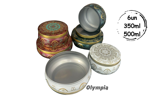 Coleção 6 Latas Filigrana 350 e 500ml