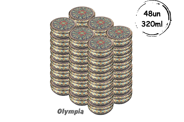 48un Latas Luz do Oriente Olympia 320ml