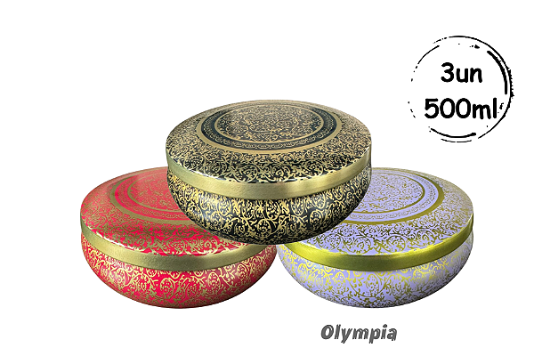 Kit 3 Latas Rendas 500ml