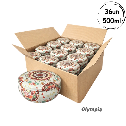 36un Latas Ravena 500ml Olympia