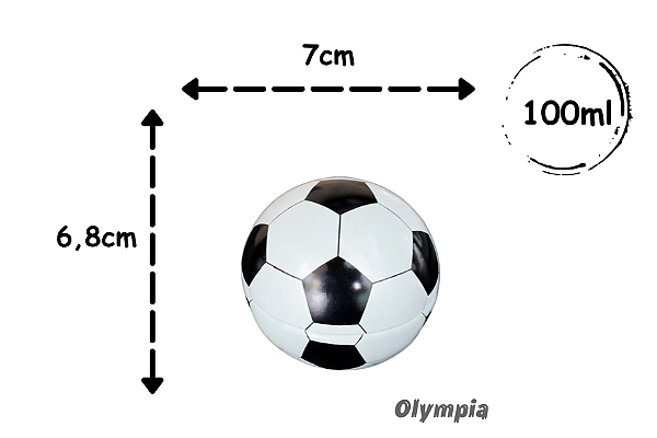 Lata Bolinha de Futebol 100ml
