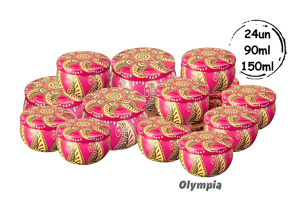 Coleção 24 Latas Orólis 90 e 150ml