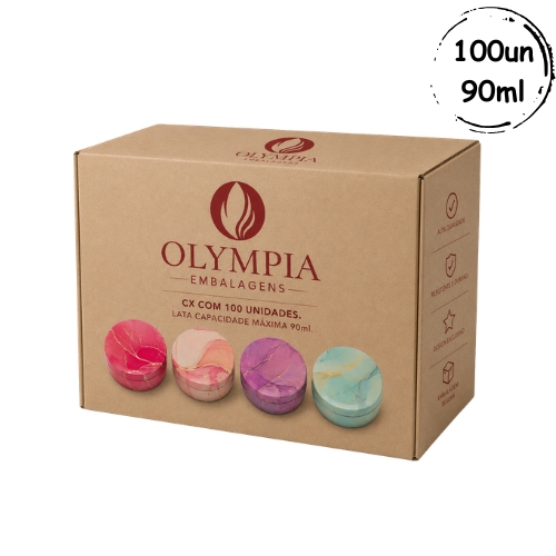 100un Latas Marmorizadas 90ml D02