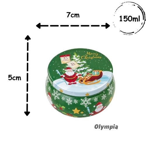 Lata Merry Christmas Verde150ml