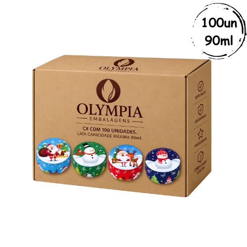 100un Latas Natal 90ml N01