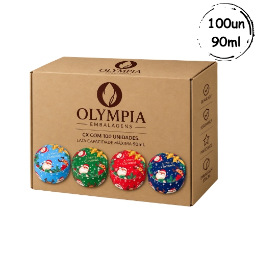 100un Latas Natal 90ml N02
