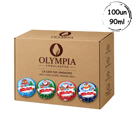 100un Latas Natal 90ml N03